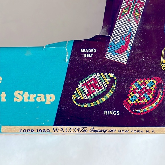 1960 Indian Beadcraft KIT Beadwork Native American Vintage Artwork Crafter Beads - Picture 11 of 17